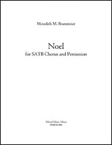 Noel SATB choral sheet music cover